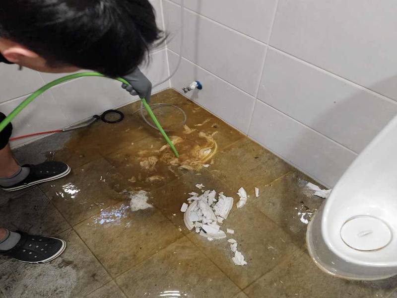 양평 변기역류 작업사례 1